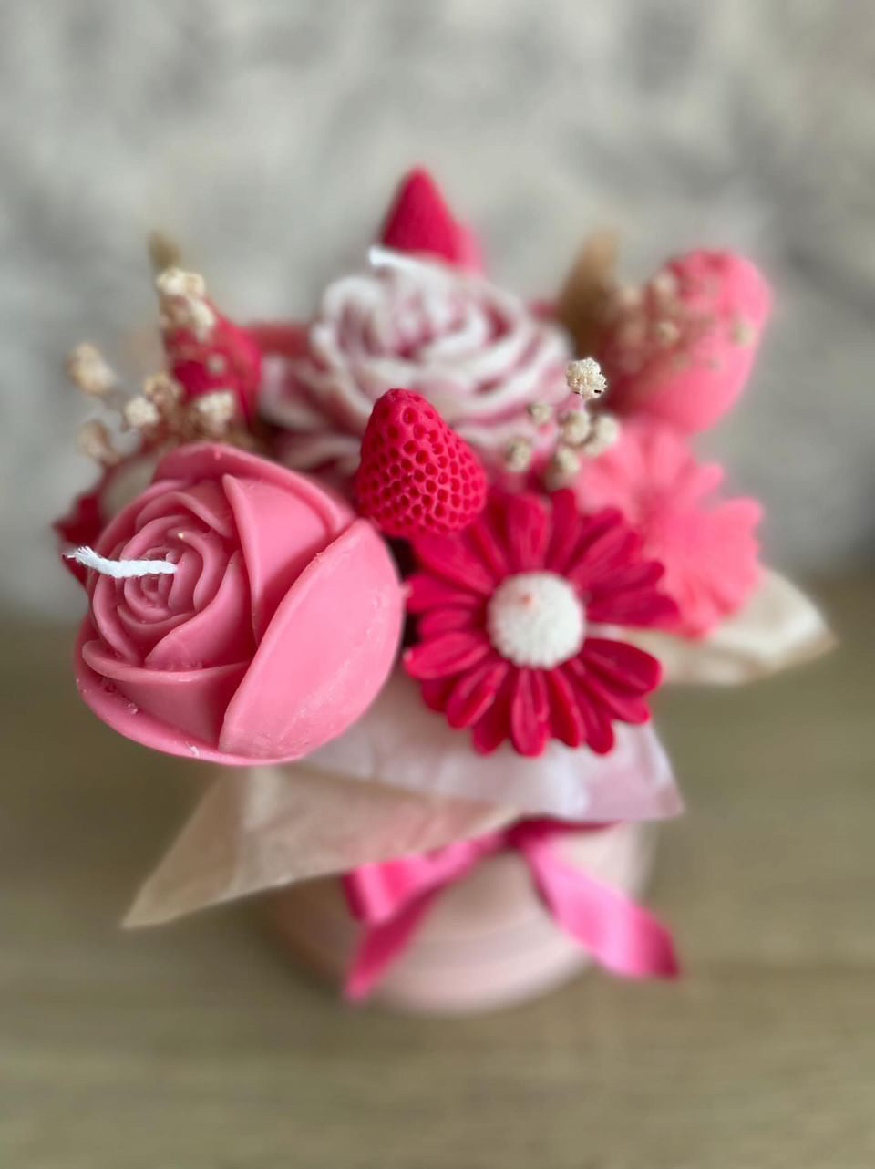 Bouquet Fraise Rouge