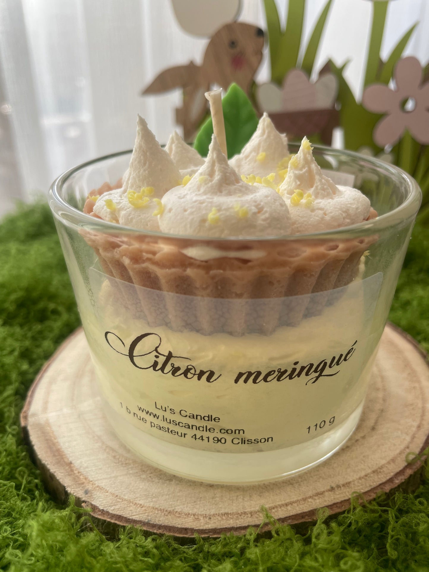 Bougie Parfumée Citron Meringué