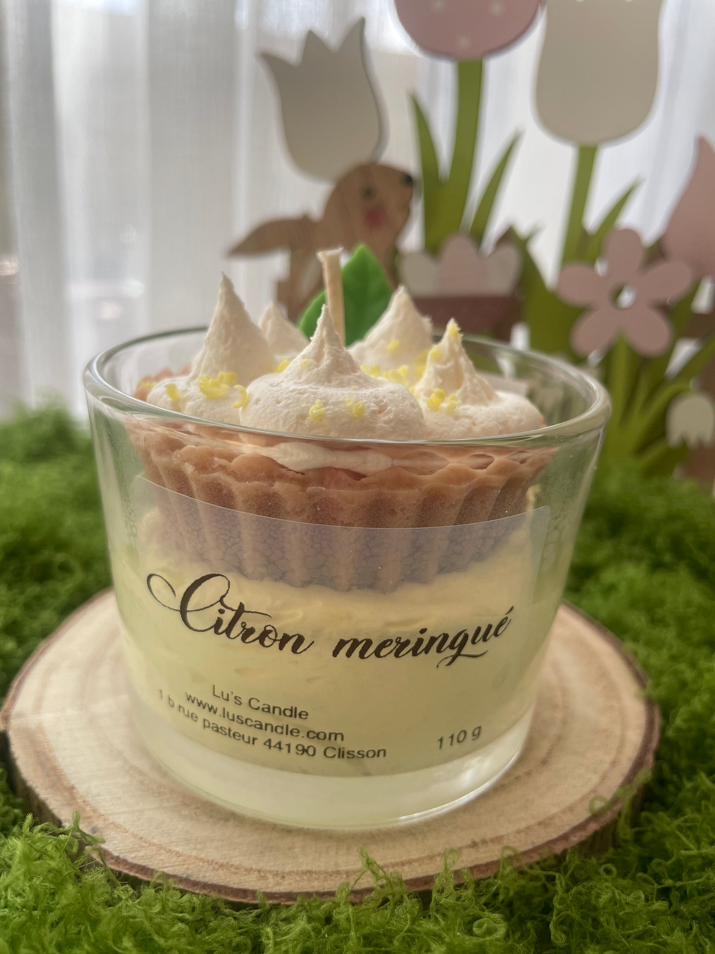 Bougie Parfumée Citron Meringué