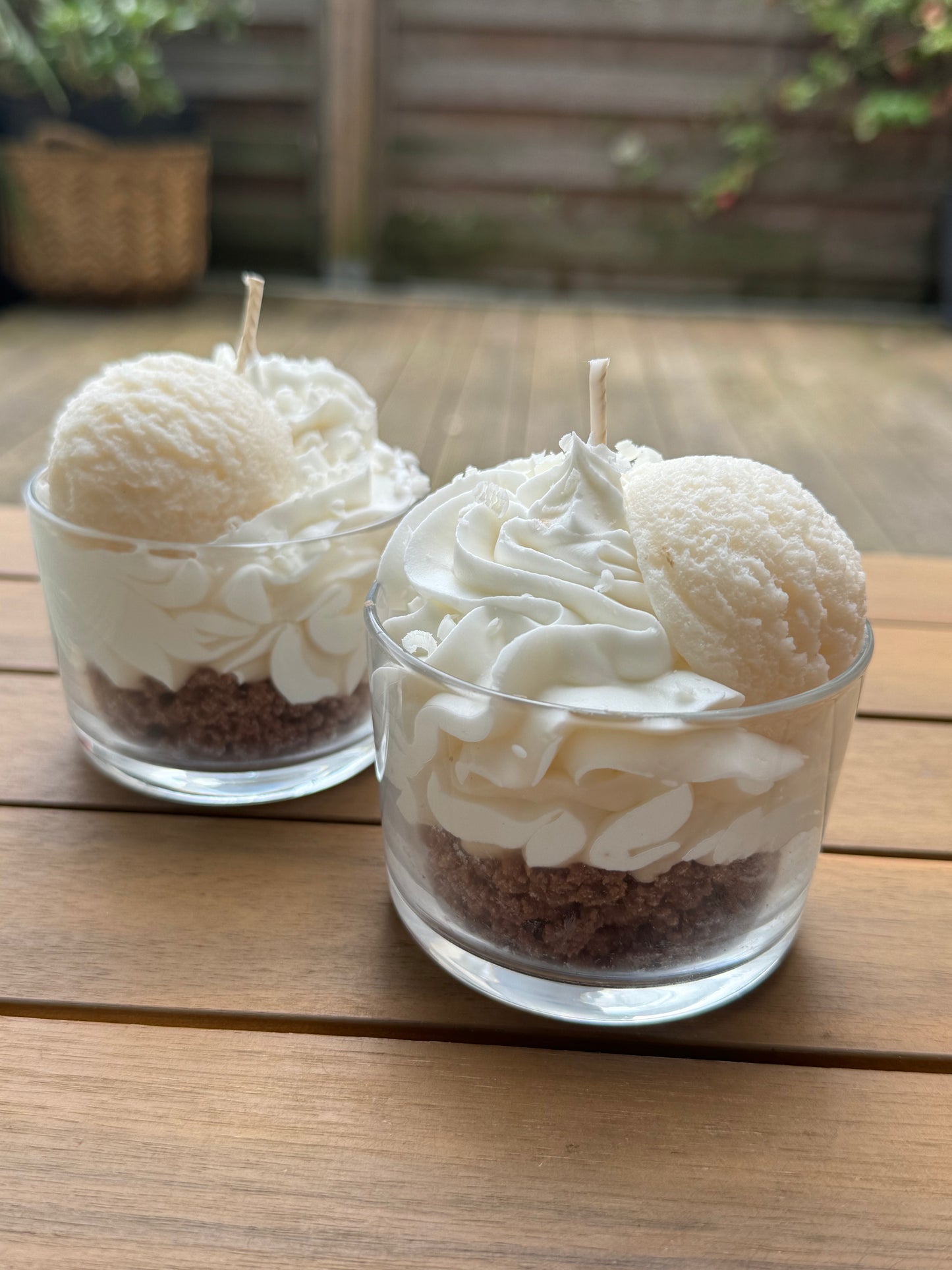 Bougie noix de coco
