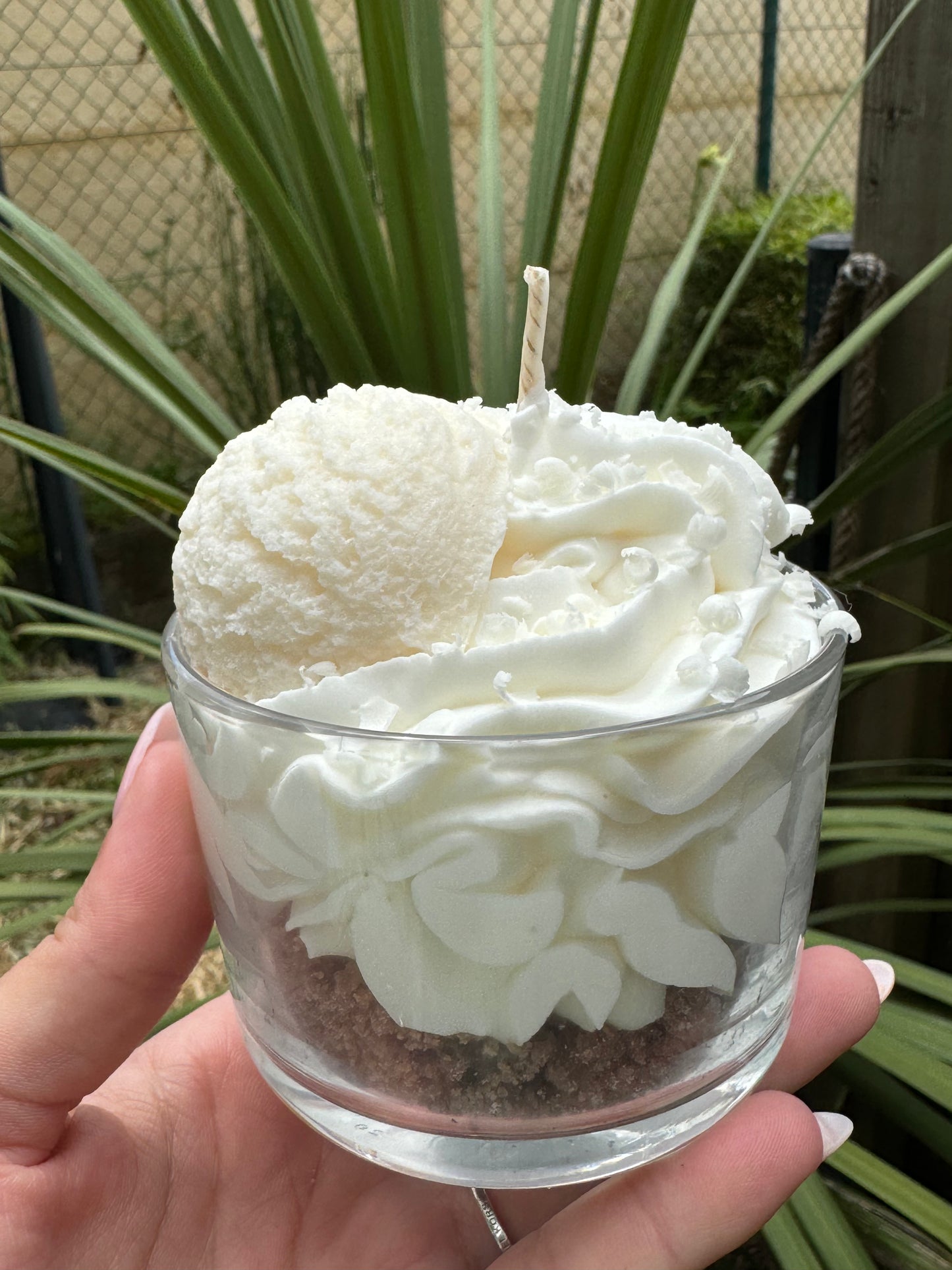 Bougie noix de coco